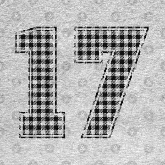 Plaid Number - 17 - Dark by tavare